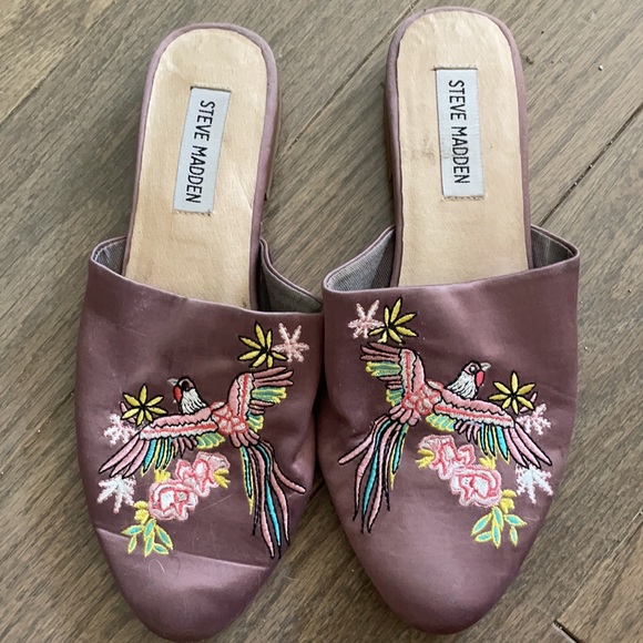 Steve Madden mules satin - Picture 2 of 3